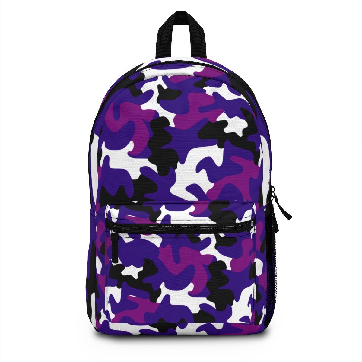 purple camo backpack