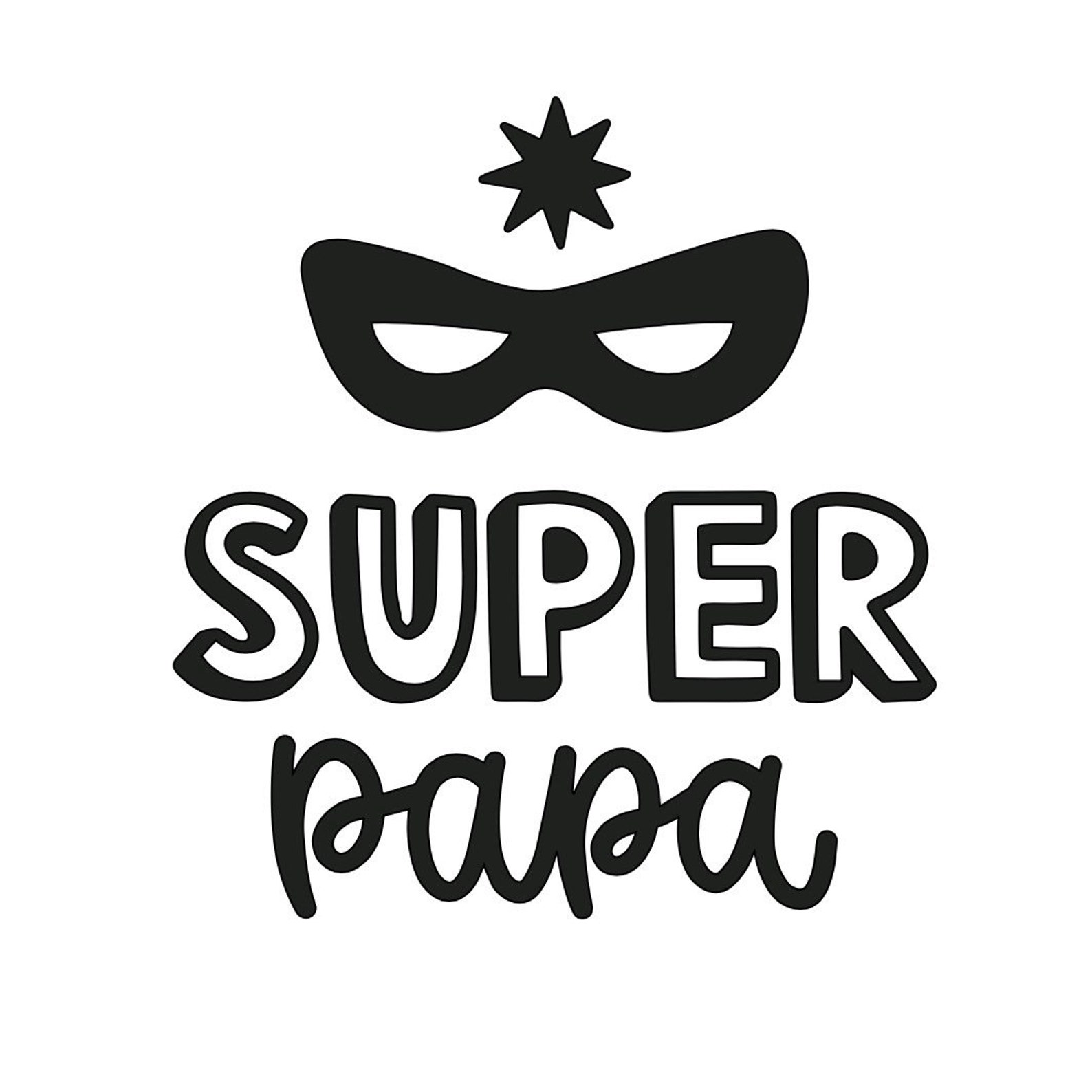 Super Papa Vinyl Sticker Decal for Laptop Tumbler Car Mug Etsy