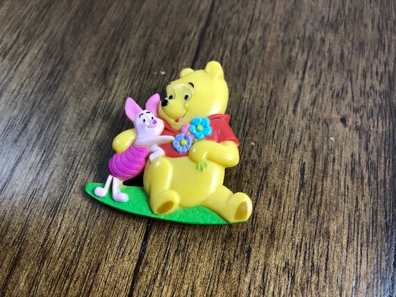 ヴィンテージディズニーくまのプーさんとピグレットピン - くま