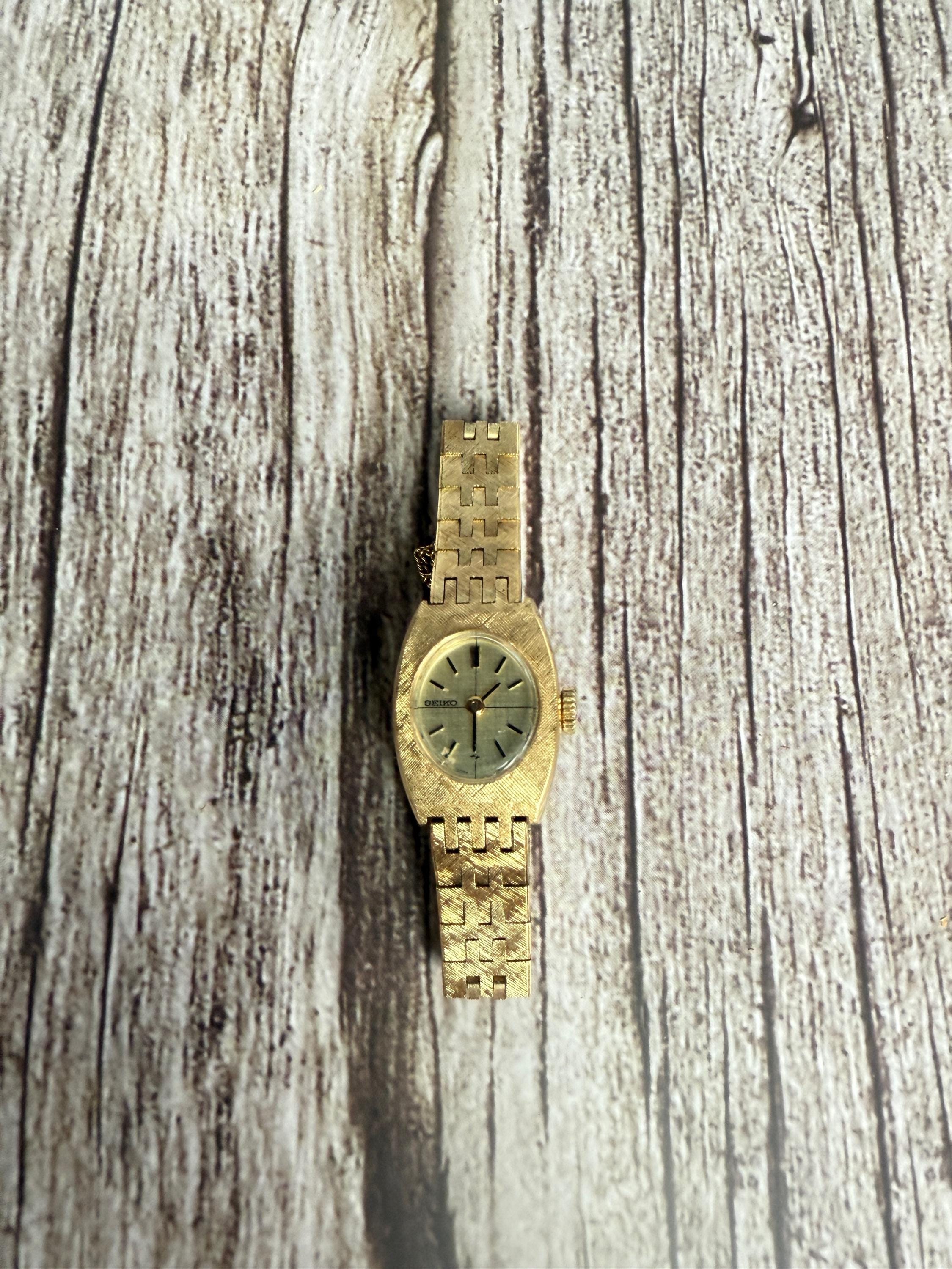 Vintage Seiko Women’s Watch Gold Tone Beautiful Condition New Battery Seiko Vintage Seiko 5421-5279 Gold Tone Womens Watch! New  main image 3