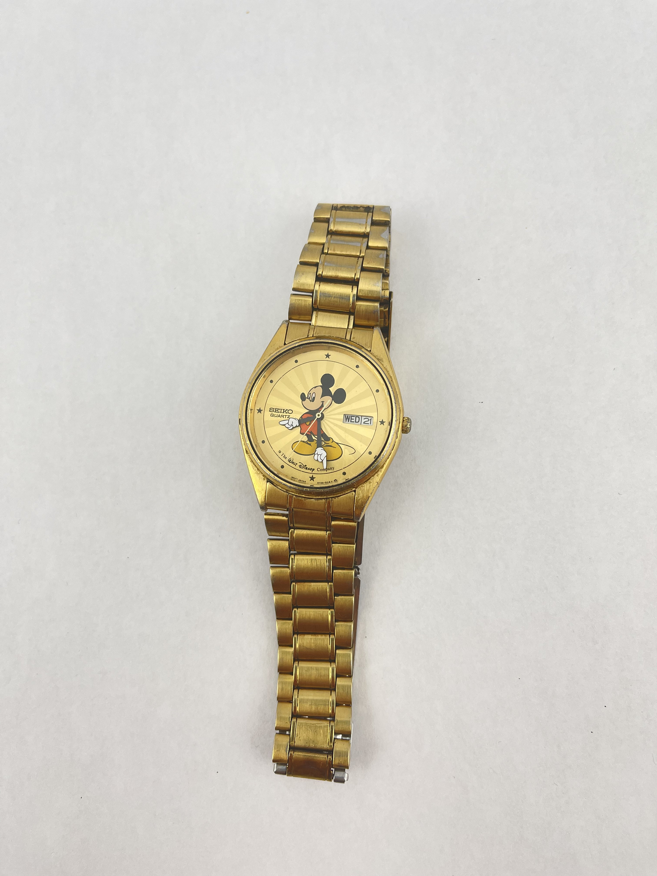 Seiko mickey mouse watch deals value