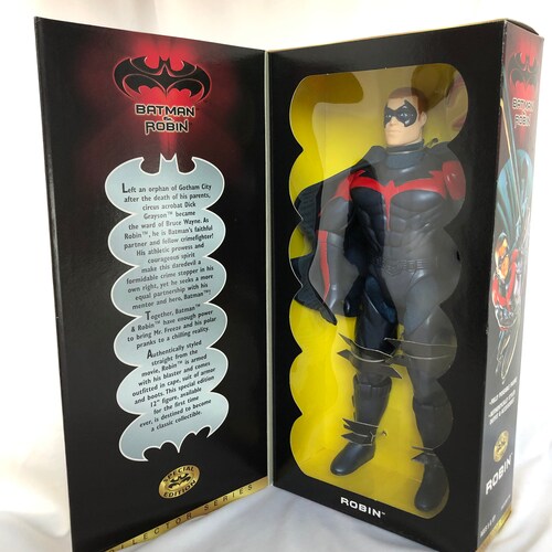 Robin - Batman & Robin 12 inch Collector Series Special Edition 1997 Kenner DC Comics hotsell Mint In Box