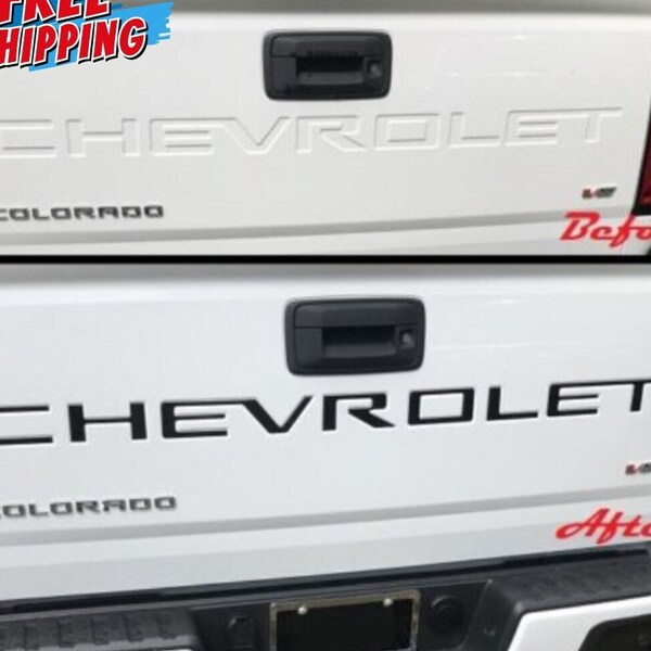 Chevy Colorado Tailgate Emblem Etsy