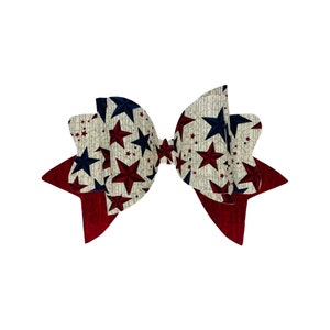Fabric patriotic bow, Giant fabric bow, Fourth of July Bow, Large wreath bow, huge bow,