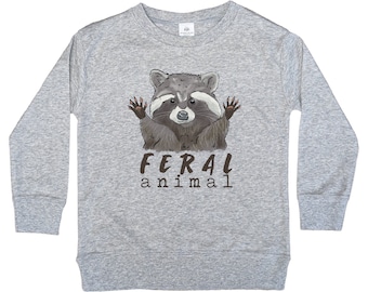 Realistic Raccoon Kids Shirt | Outdoor Woodland Tee