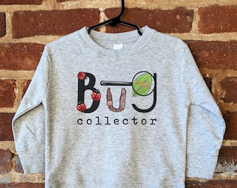 Bug Collector Kids Long Sleeve Shirt | Nature Explorer Tee