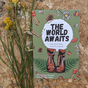 The World Awaits Outdoor Activity Book | Hiking Journal for Kids | Nature Companion | Homeschool Tools | Montessori Activities for Kids