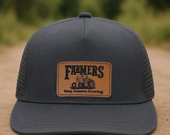 Kids 'Farmers Keep America Growing' Trucker Hat | Farm Baseball Cap