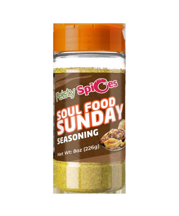 Feisty Spices Soul Food Sunday, All-purpose Seasoning, 8 Oz