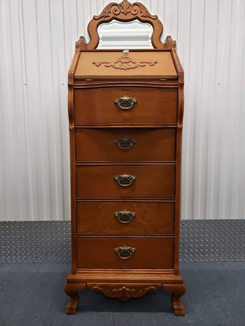 Lexington Furniture Most Desired Oak Lingerie Chest Dresser Etsy