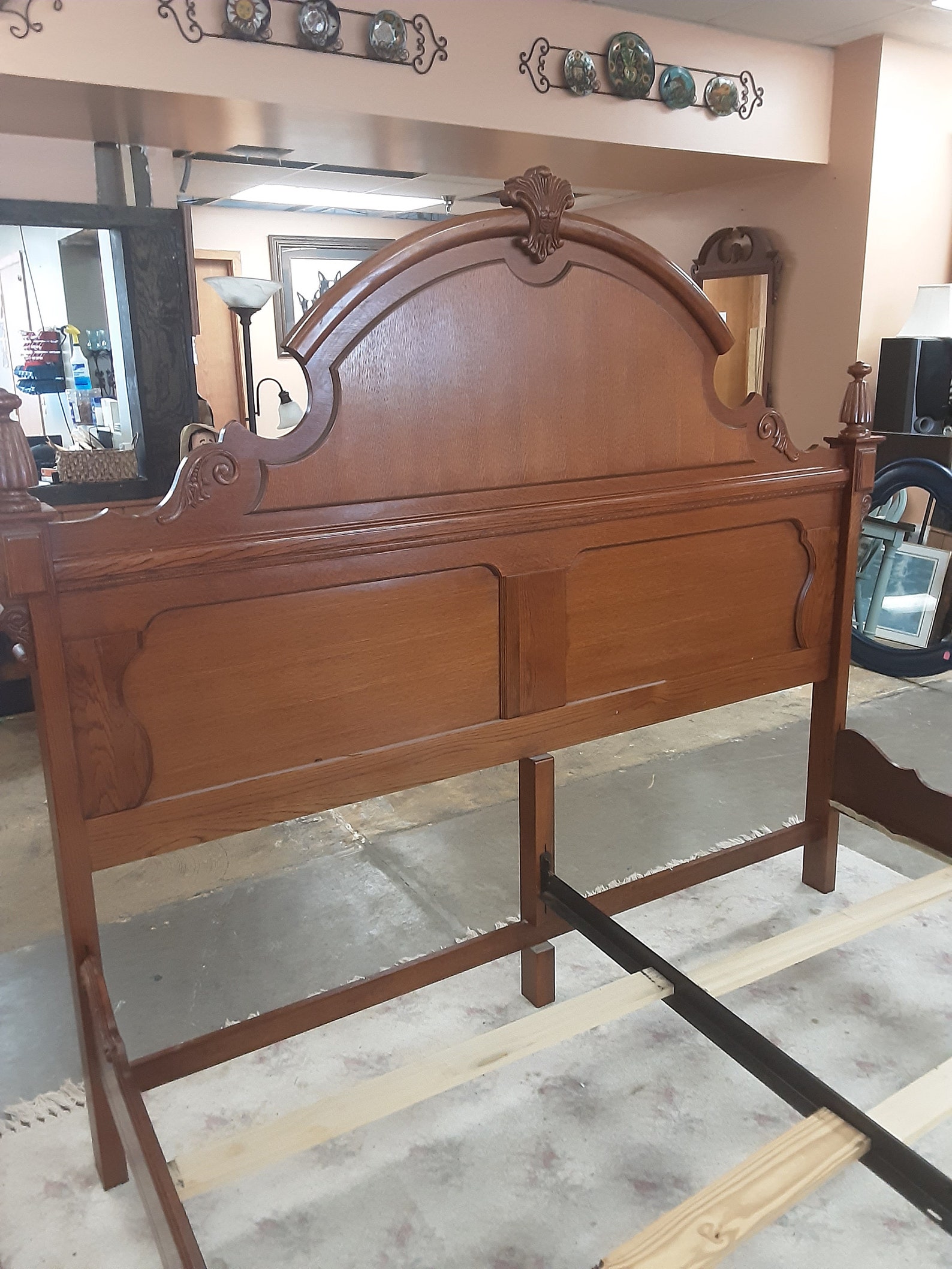 Lexington Furniture Sampler Oak King Bed Etsy