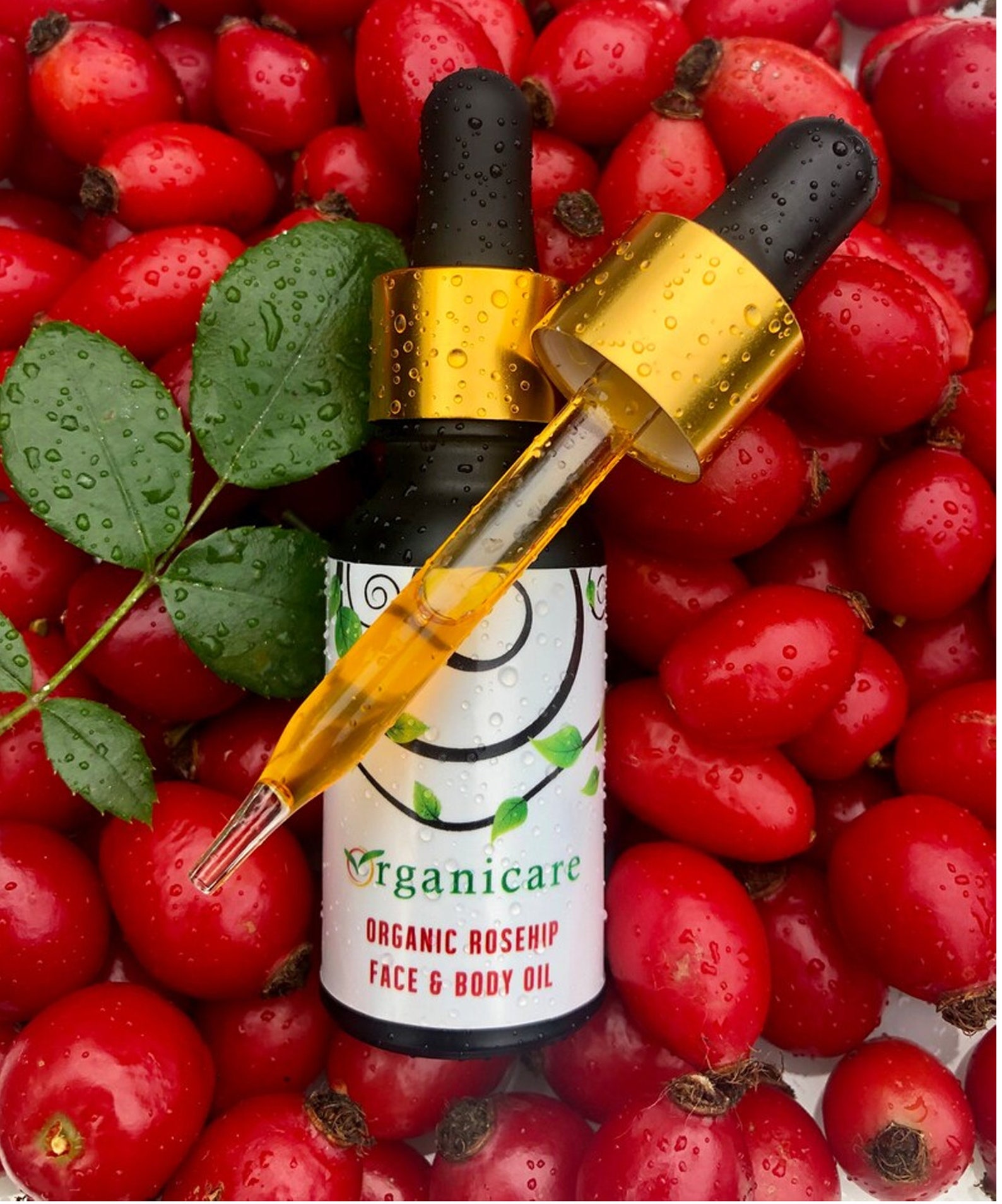 Organic Wild Rosehip Face Serum: British Anti-Aging Skincare Organic Wild Rosehip Face Serum: British Anti-Aging Skincare
