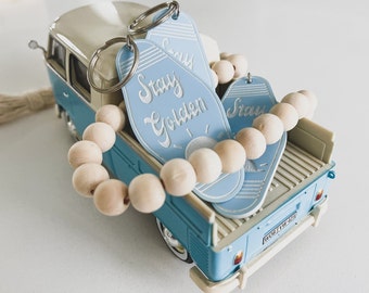 Llavero vintage personalizado de motel - Llavero de Airbnb, Regalos para damas de honor