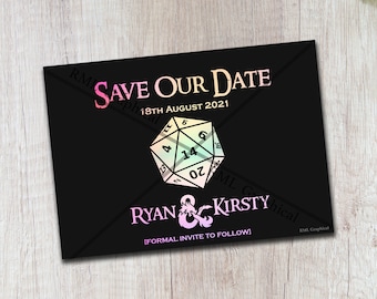 Dungeons & Dragons - Wedding Save The Date