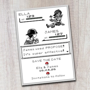Pokémon - Reserve a data do casamento