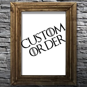 RyanFuturistics - Custom Order Request