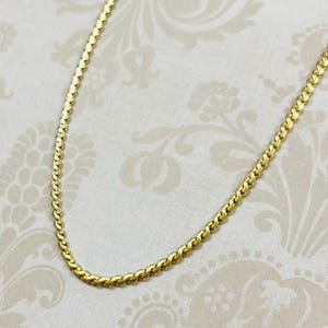 18K Gold Fancy Chain