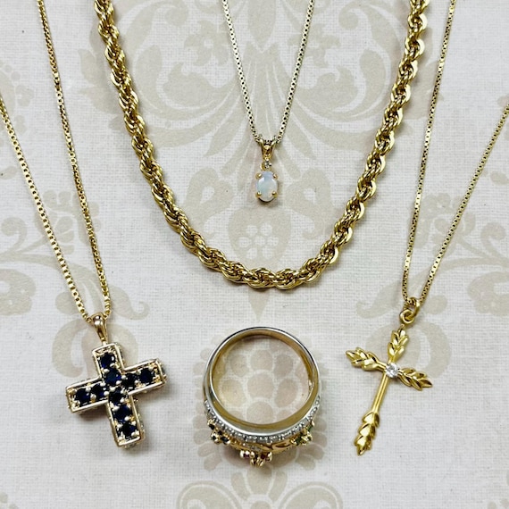 5 Sterling Silver Pieces Lot #510