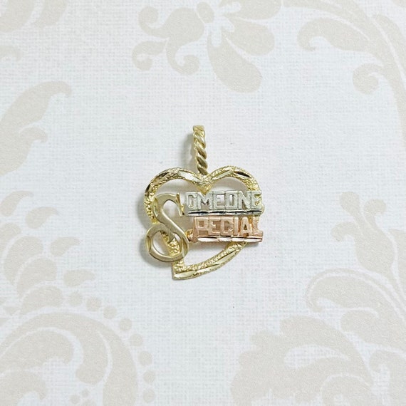 14K Gold Someone Special Estate Charm