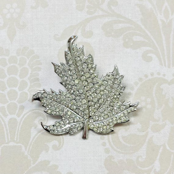 Vintage Bond Boyd Leaf Brooch