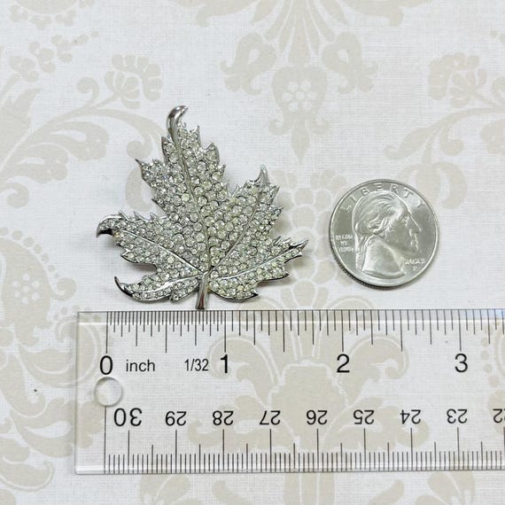 Vintage Bond Boyd Leaf Brooch View 4
