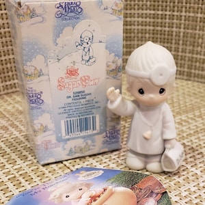 Vintage Precious Moments Porcelain Sugar Town Figurine &quot;Dr. Sam Sugar&quot; with box (IOB) (Retired Sugar Town)