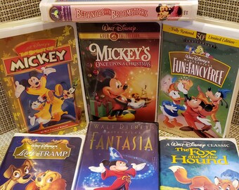 Lady And The Tramp Vhs Etsy