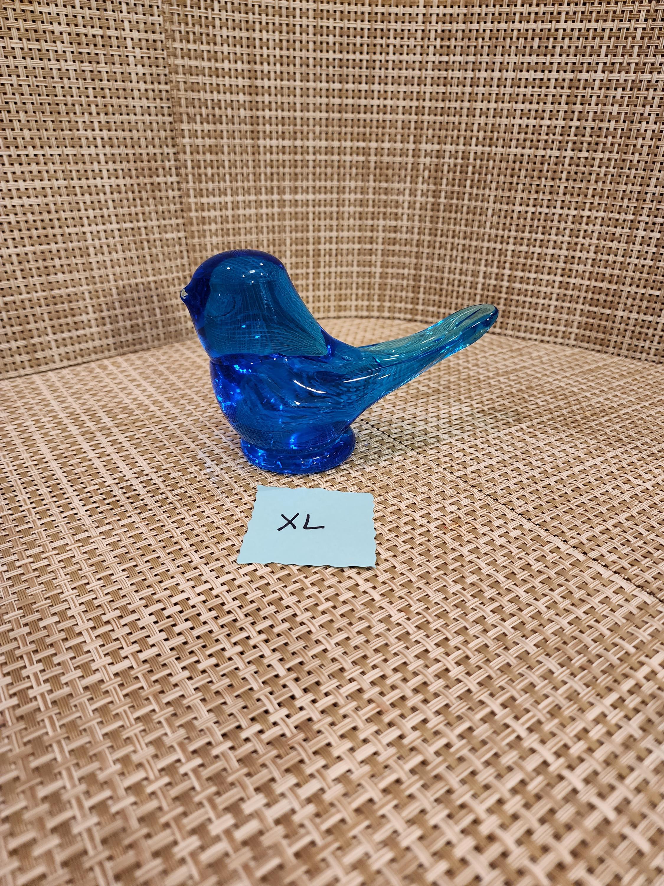 Glass Bluebird - Etsy