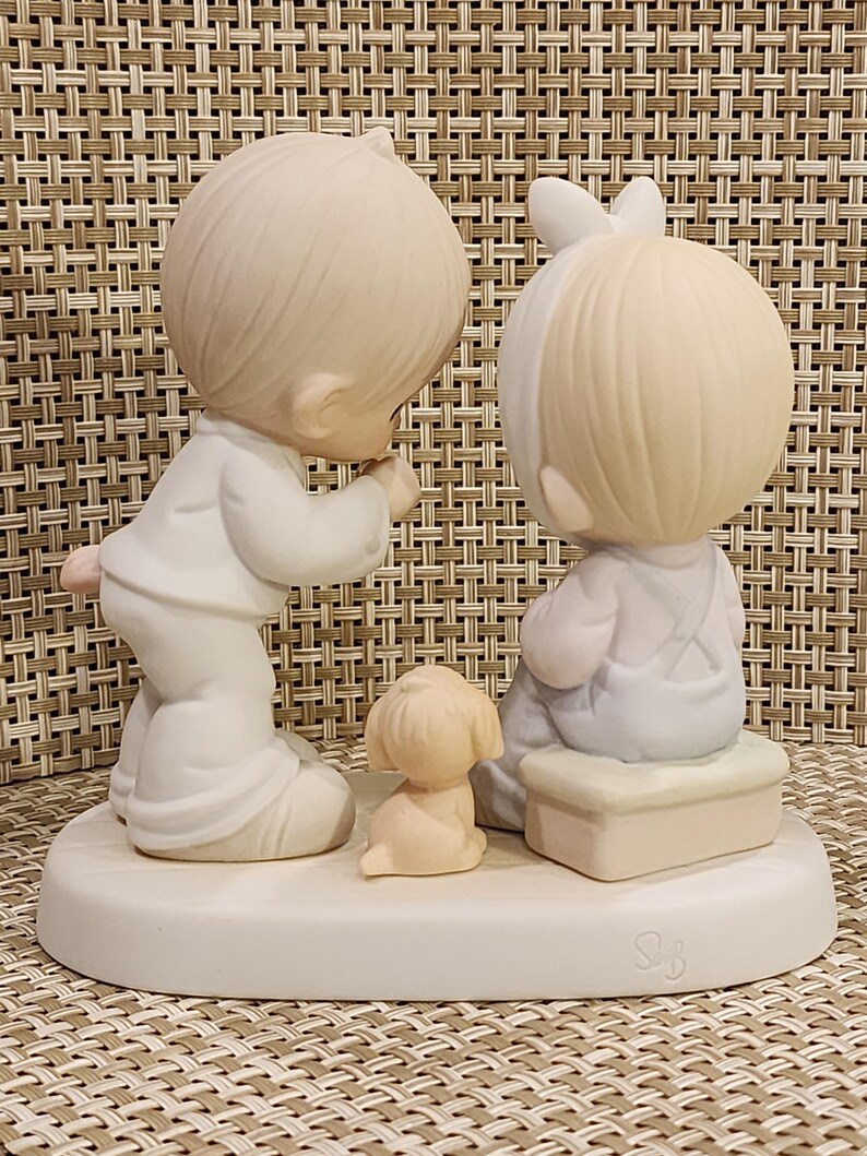 Vintage Precious Moments Porcelain Figurine to Tell the Tooth You're