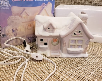 Vintage Precious Moments Sugar Town "Sam's House" with box  (IOB)