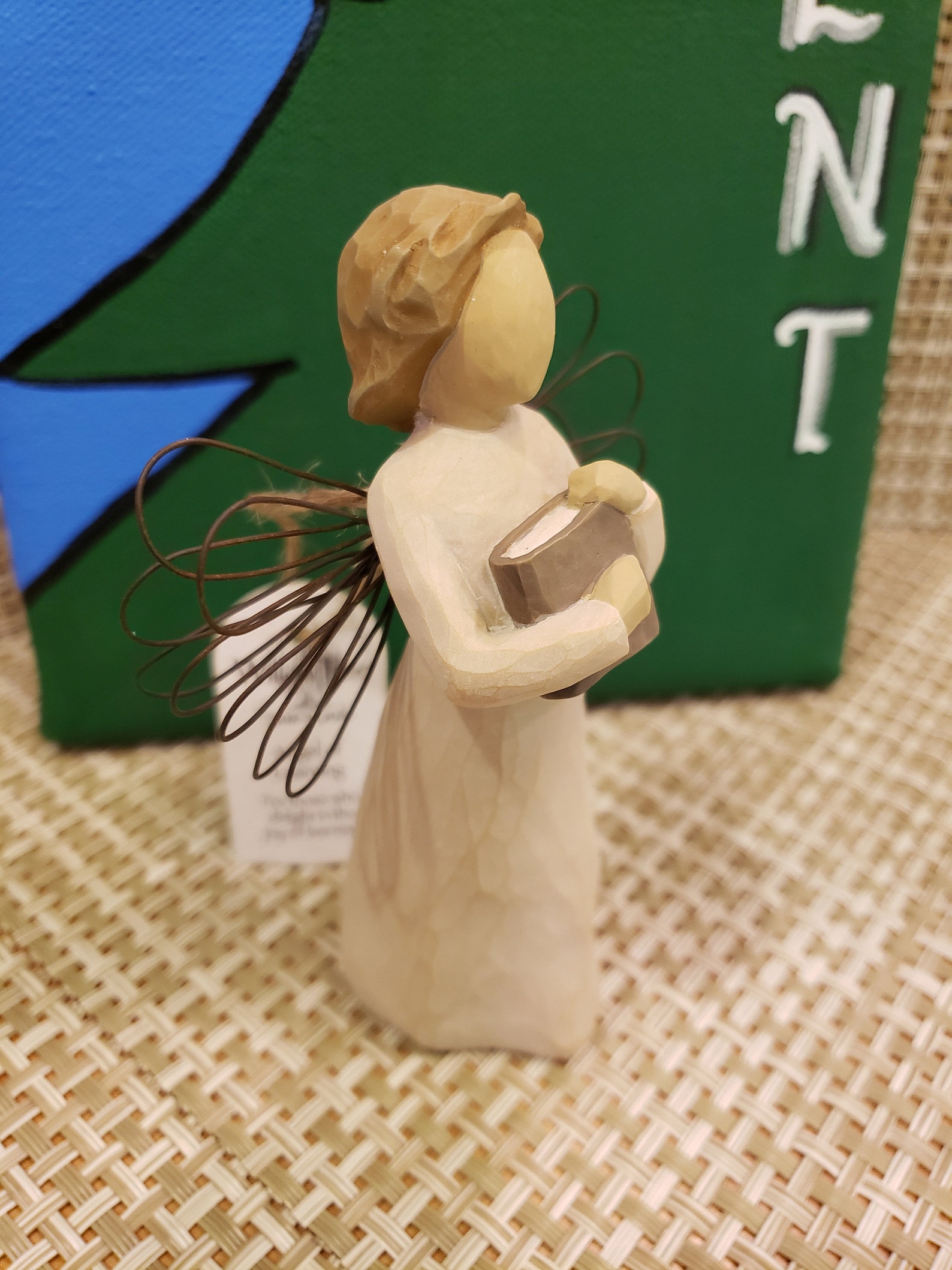 Vintage Willow Tree Ornament Angel of Learning Etsy