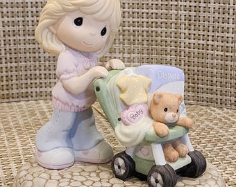 Vintage Precious Moments Figurine "Love Is On The Way"
