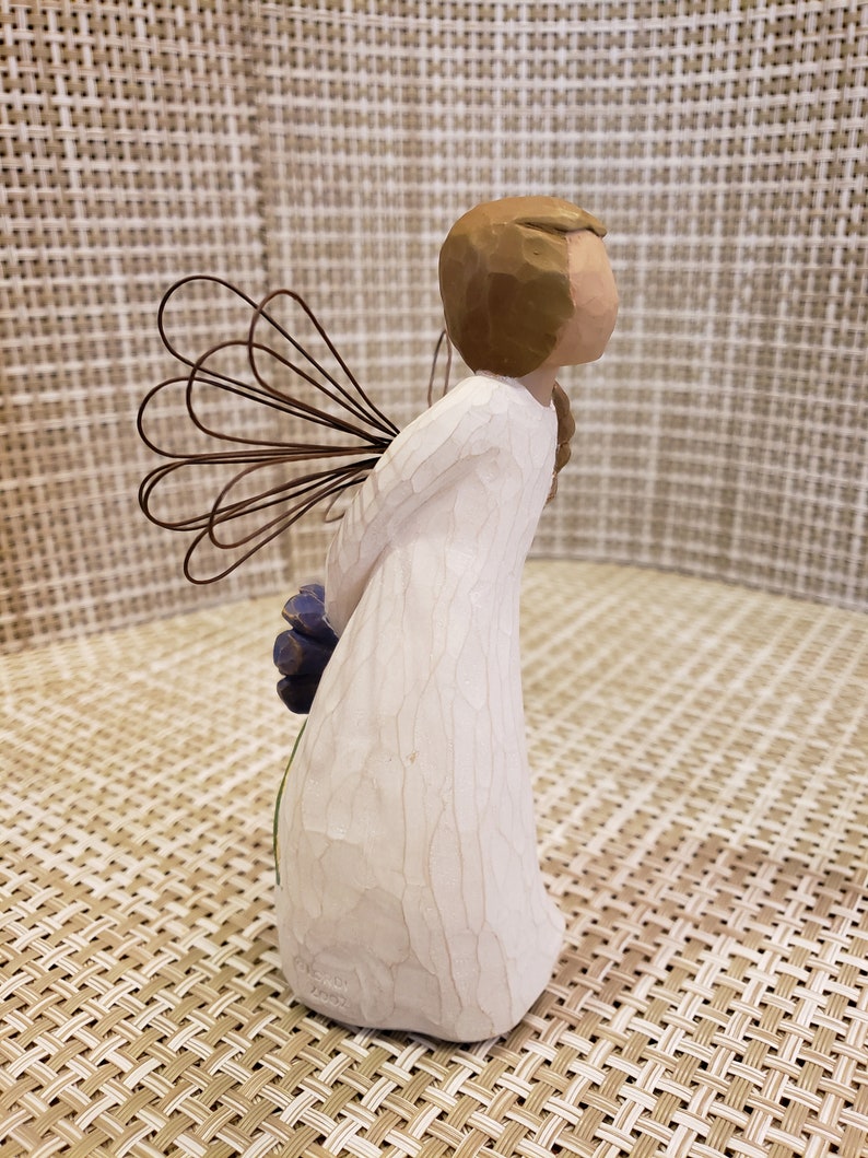 Vintage Willow Tree Figurine Thank You by Etsy