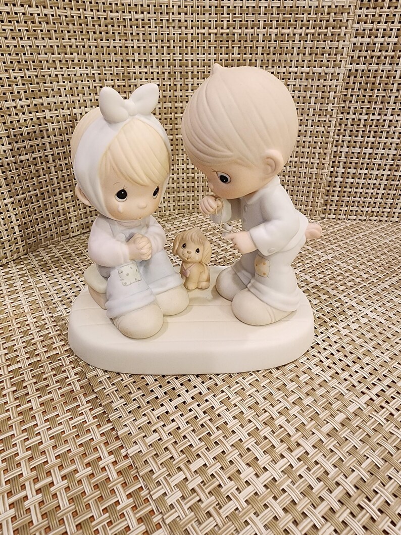 Vintage Precious Moments Porcelain Figurine to Tell the Tooth You're