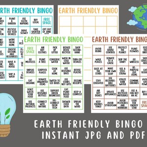 Earth Friendly Bingo Bundle