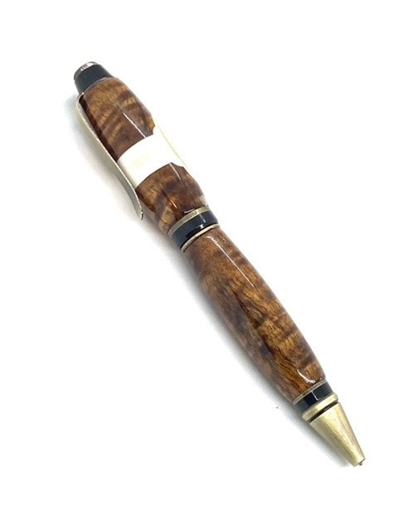 Custom Made Davidoff Cigar label on Tasmanian Blackwood Premier Cigar Pen