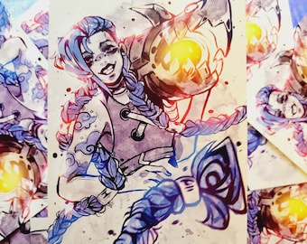 Color Splash Get Jinxed Print