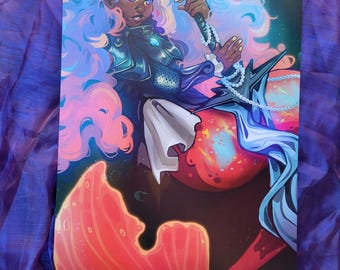 Knight of Waves Print