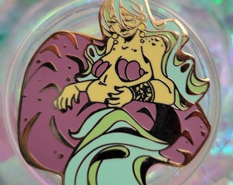 Curvy Mermaid Enamel Pin