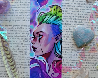 Bursting Color Bookmark