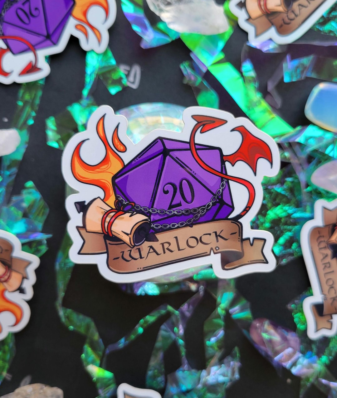Warlock Sticker Critical Warlock Sticker 3