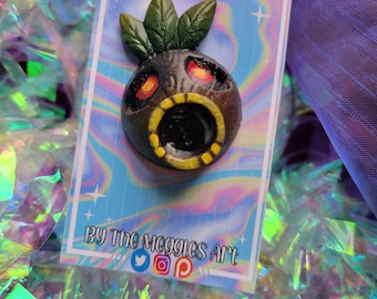Hand Painted 3D Printed Deku Pin