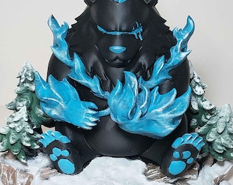 Summoning Roar Painted 3D Printed Figure