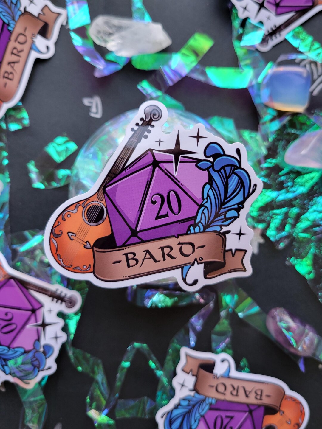 Critical Bard Sticker 3