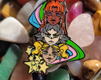 Triple Threat Hard Enamel Pin