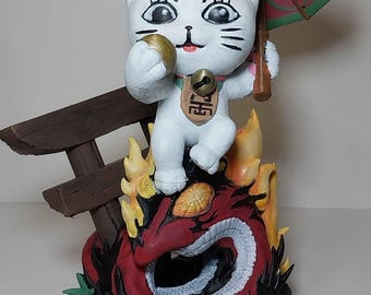 Golden Ball Painted 3D Printed Figure