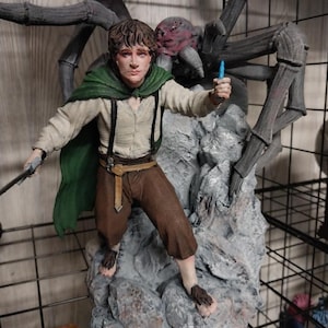 Figura impresa en 3D pintada de Light Guide Me