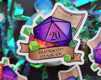 Critical DM Sticker 3"