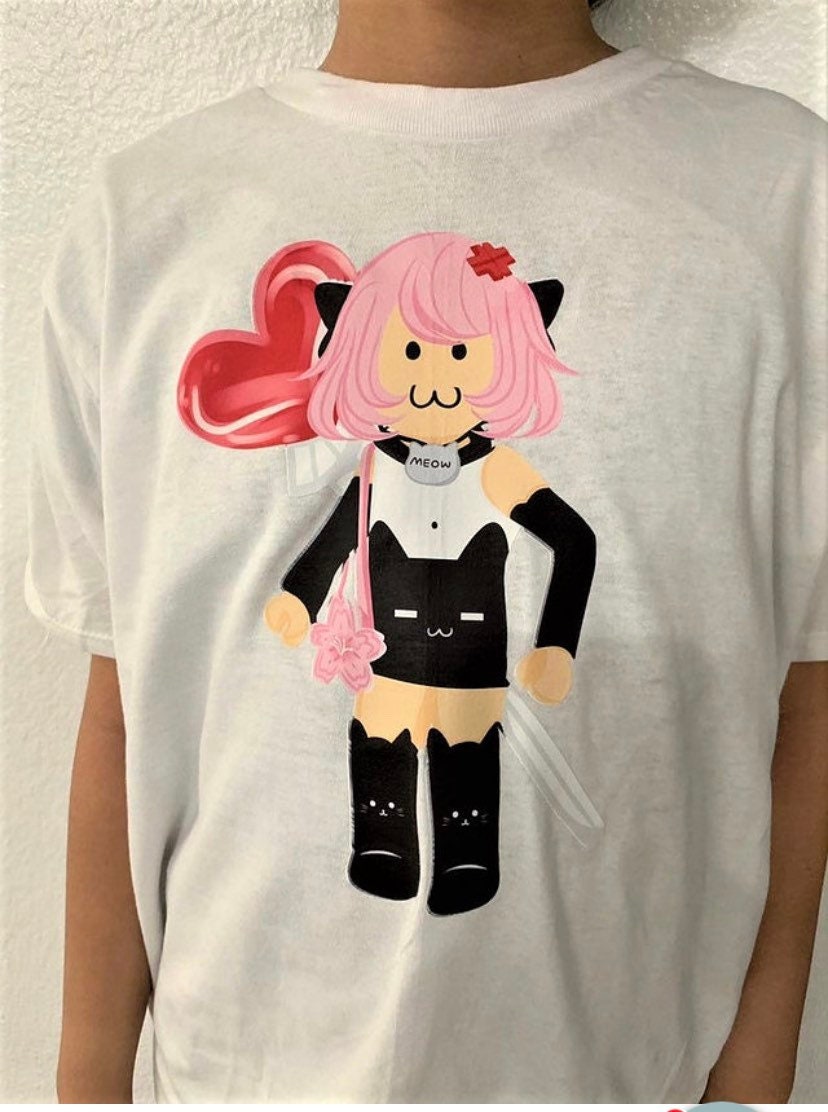 T-shirt roblox Brazil  Papeis de parede kawaii, Camiseta, T-shirt