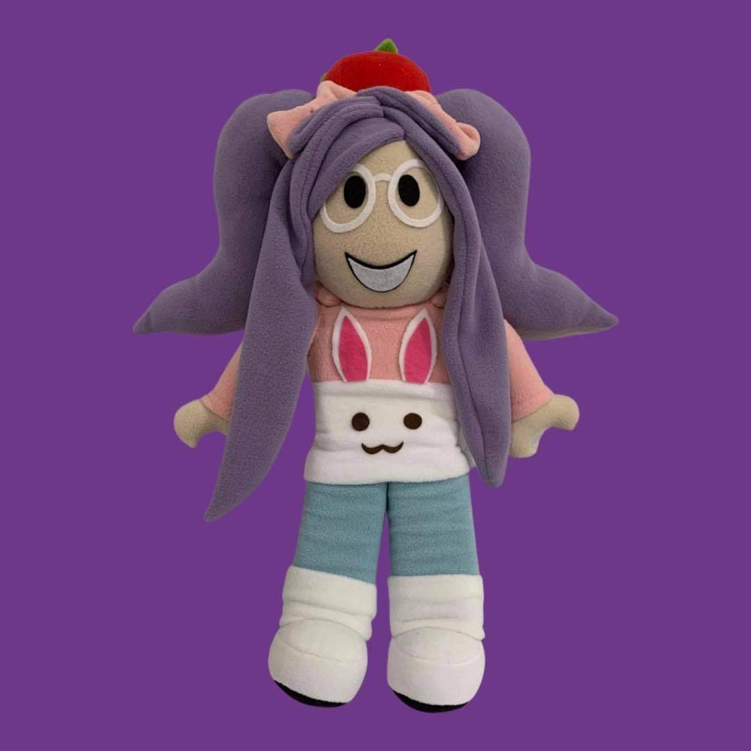 Cute Plush Girl Face. - Roblox